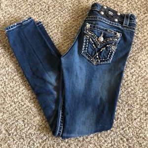 Miss me bling pocket mid rise skinny jean